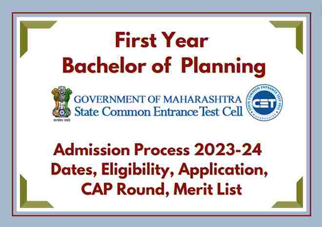 B. Planning Or Bachelor Of Planning Admission 2023-24 - Shiksha Mentor